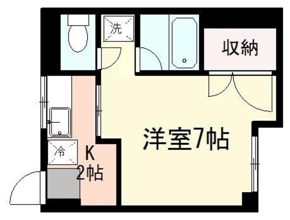 ジュネパレスの物件間取画像